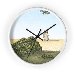 "Outcrop" Wall Clock