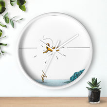 Load image into Gallery viewer, &quot;Re-entry II&quot; Wall Clock