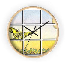 Load image into Gallery viewer, &quot;Morning Descent (Orange)&quot; Wall Clock
