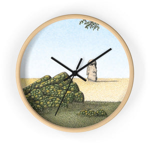 "Outcrop" Wall Clock