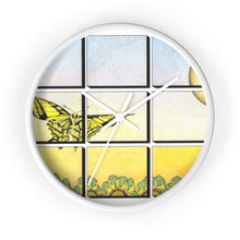 Load image into Gallery viewer, &quot;Morning Descent (Orange)&quot; Wall Clock