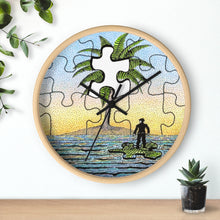Load image into Gallery viewer, &quot;A Piece of Paradise&quot; Wall Clock