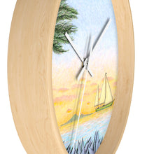Load image into Gallery viewer, &quot;Gathering Wind&quot; Wall Clock