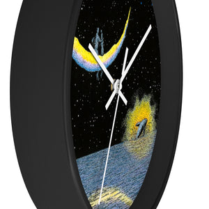 "Sliver Moon" Wall Clock