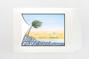 "GATHERING WIND" Greeting Card 10 Pack