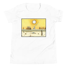 Load image into Gallery viewer, &quot;THE MUSIC NEVER STOPS&quot; Youth Short Sleeve T-Shirt