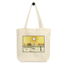 Load image into Gallery viewer, &quot;THE MUSIC NEVER STOPS&quot; Eco Tote Bag