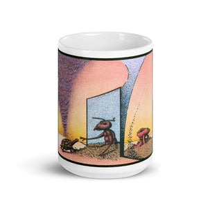 "A MESSAGE" Ceramic Mug